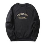 Essentials Fear Of God Baseball Printed Sweatshirt