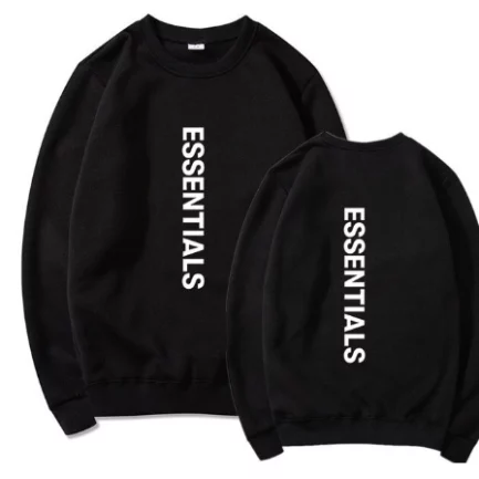 Fashion Essentials Brand Pullover Sweatshirt